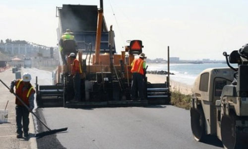 Colocación de carpeta asfáltica